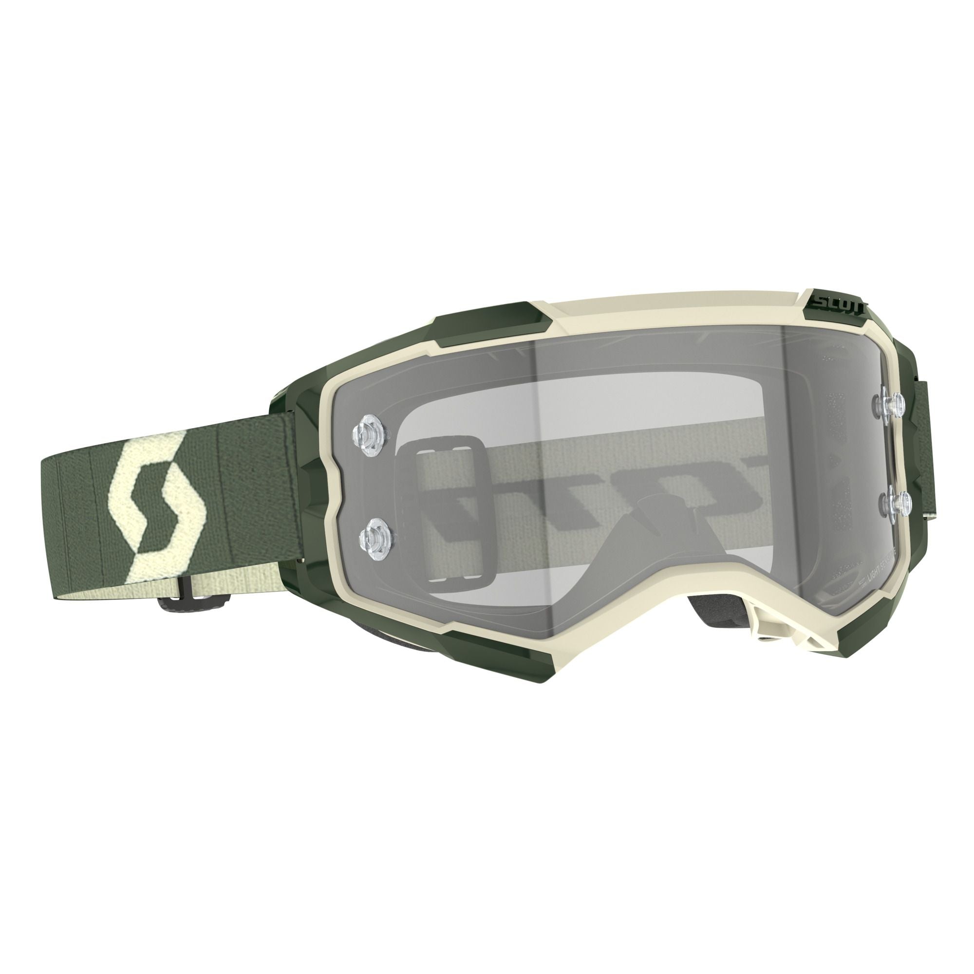 Scott Fury Khaki Green_LS Grey Lens