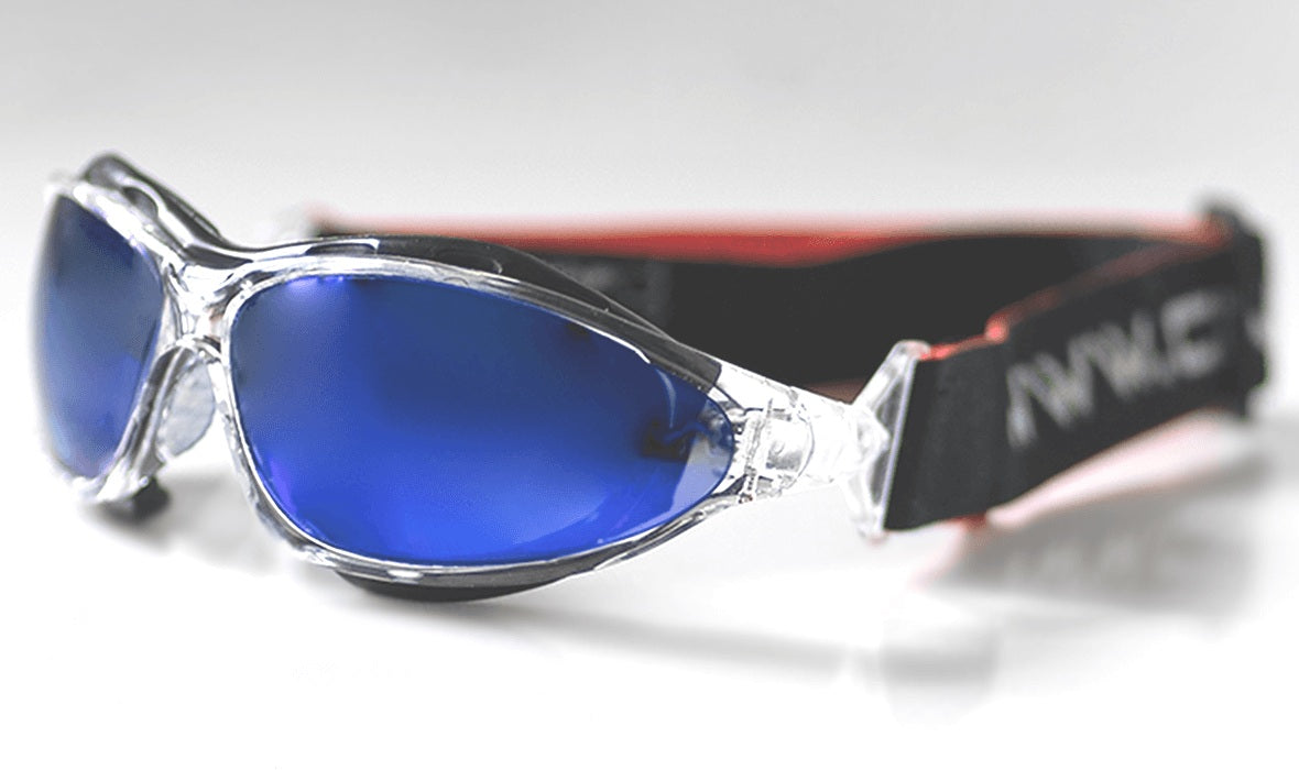 Headcase Garcia Polarised Grey Lens with Blue Mirror