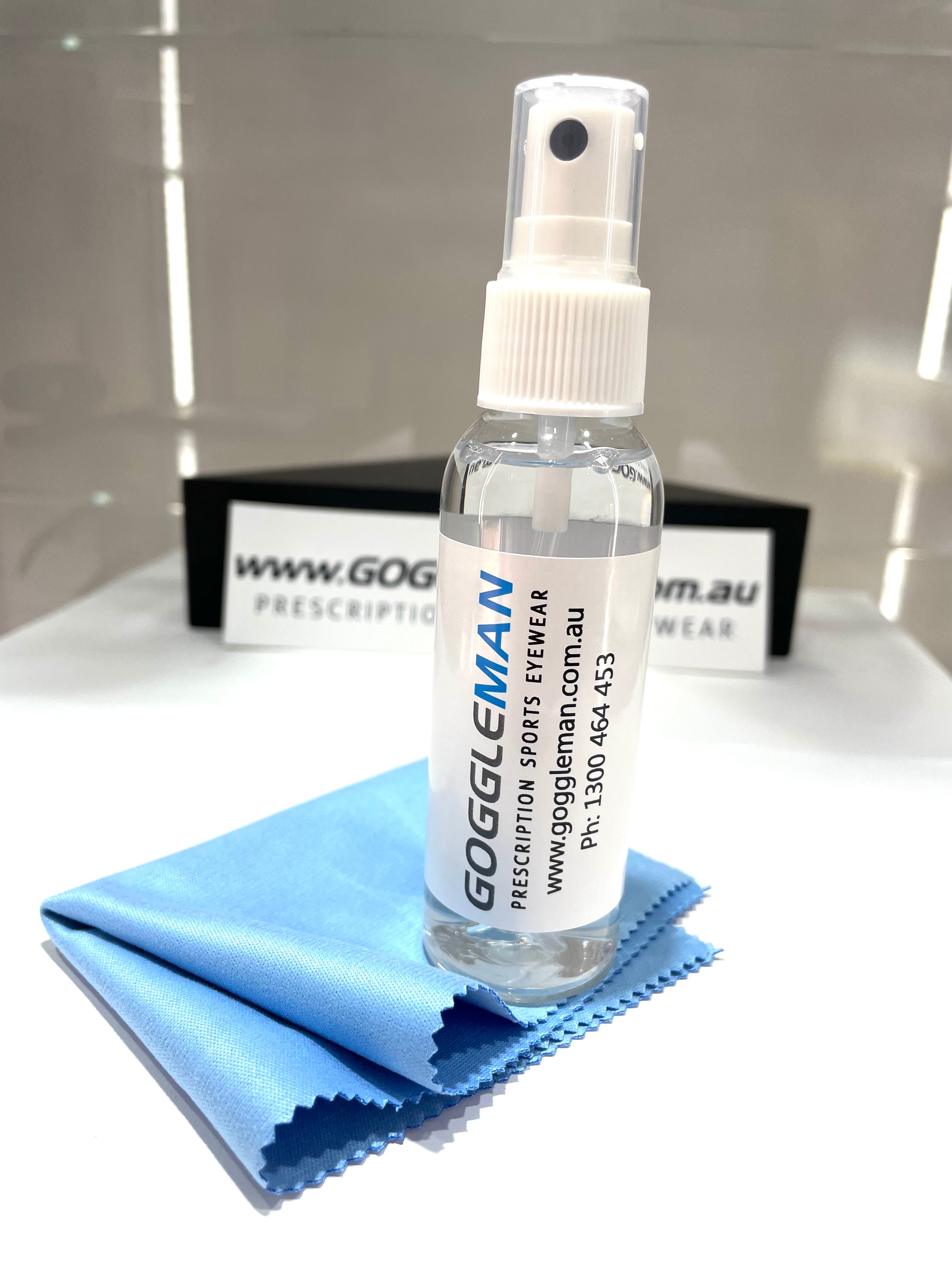 Goggleman Lens Cleaner and Cloth