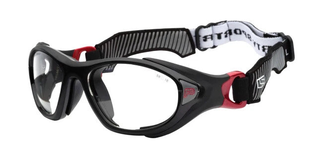 RecSpecs HelmetSpex Matte Black Crimson