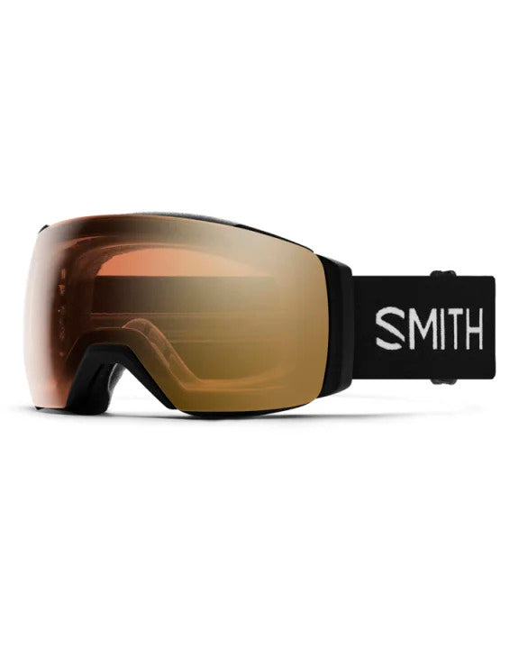 Smith IO Mag XL Black_Chromapop Pro Photochromic Gold Mirror
