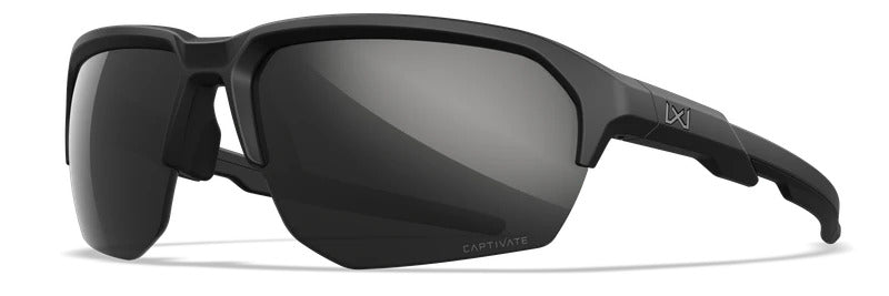Wiley X Jakl Matte Black_Polarised Black Mirror