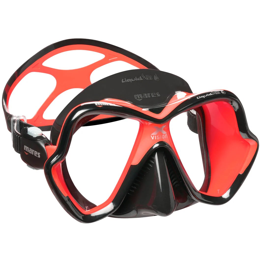 Mares X Vision Ultra Liquid Skin-Black Red