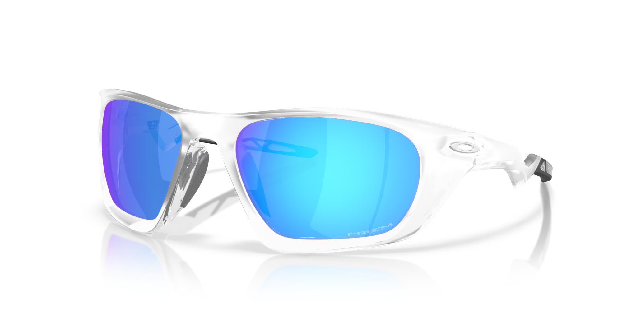 Oakley Lateralis Matte Clear_Prizm Sapphire