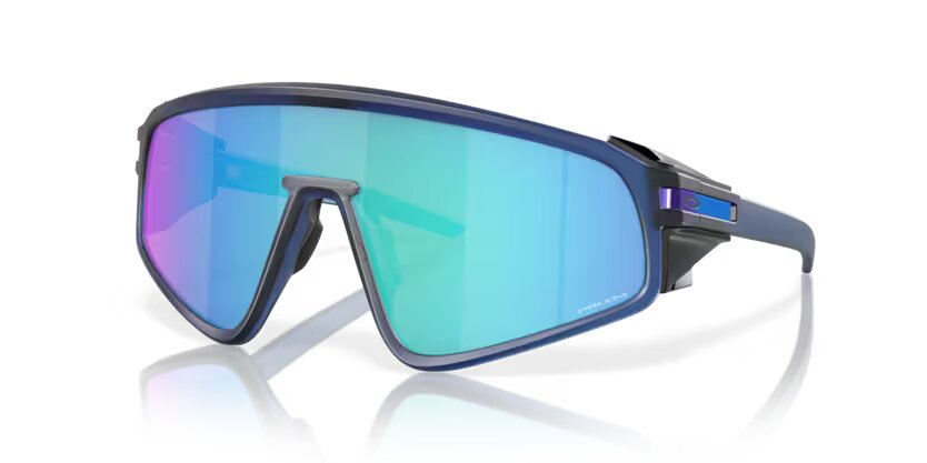 Oakley Latch Panel Matte Transparent Navy_Prizm Sapphire