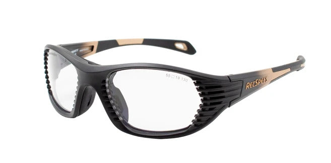 RecSpecs Maxx Air Matte Black Gold Fade
