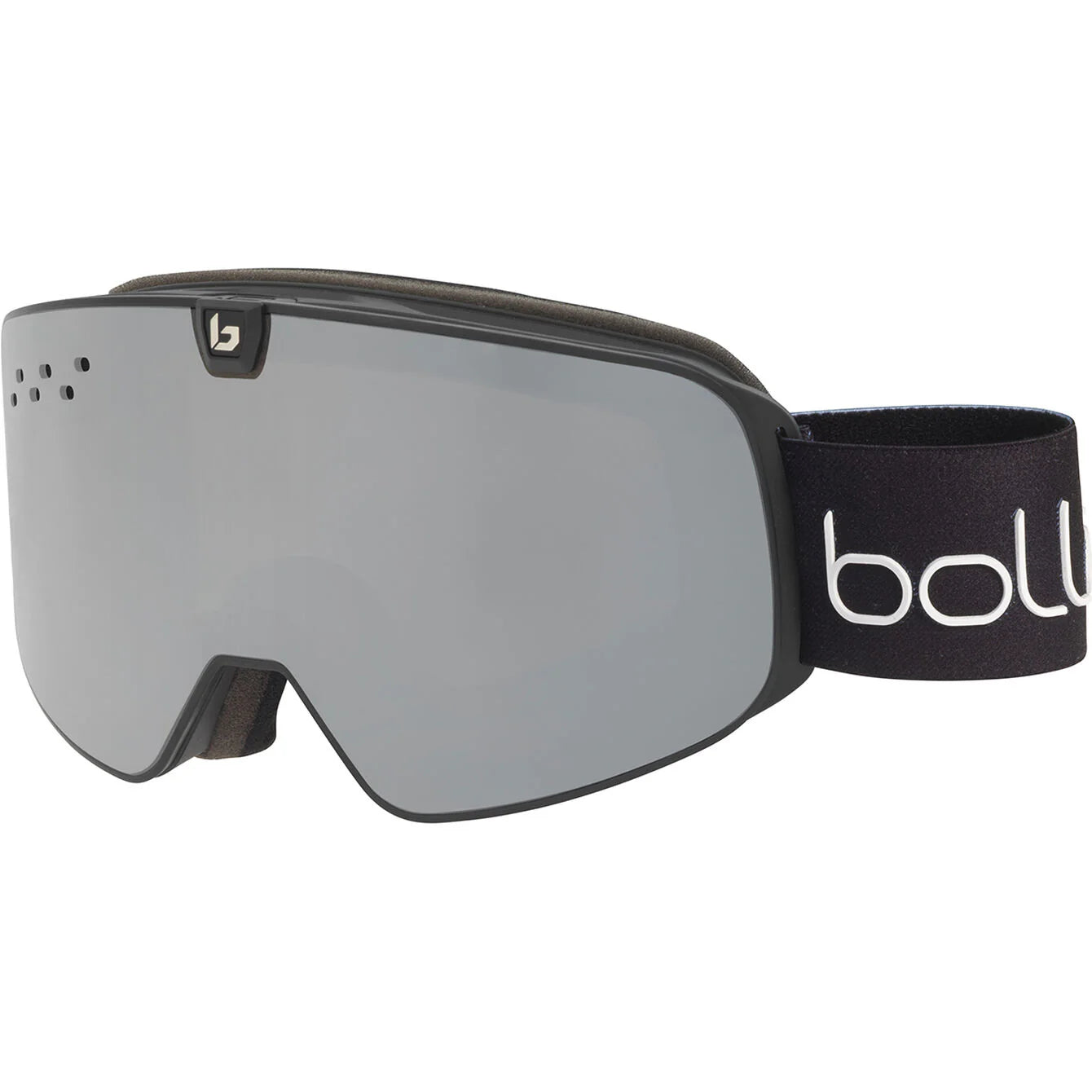 Bolle Snow Goggle Nevada Neo Black Matte_Black Chrome Lens