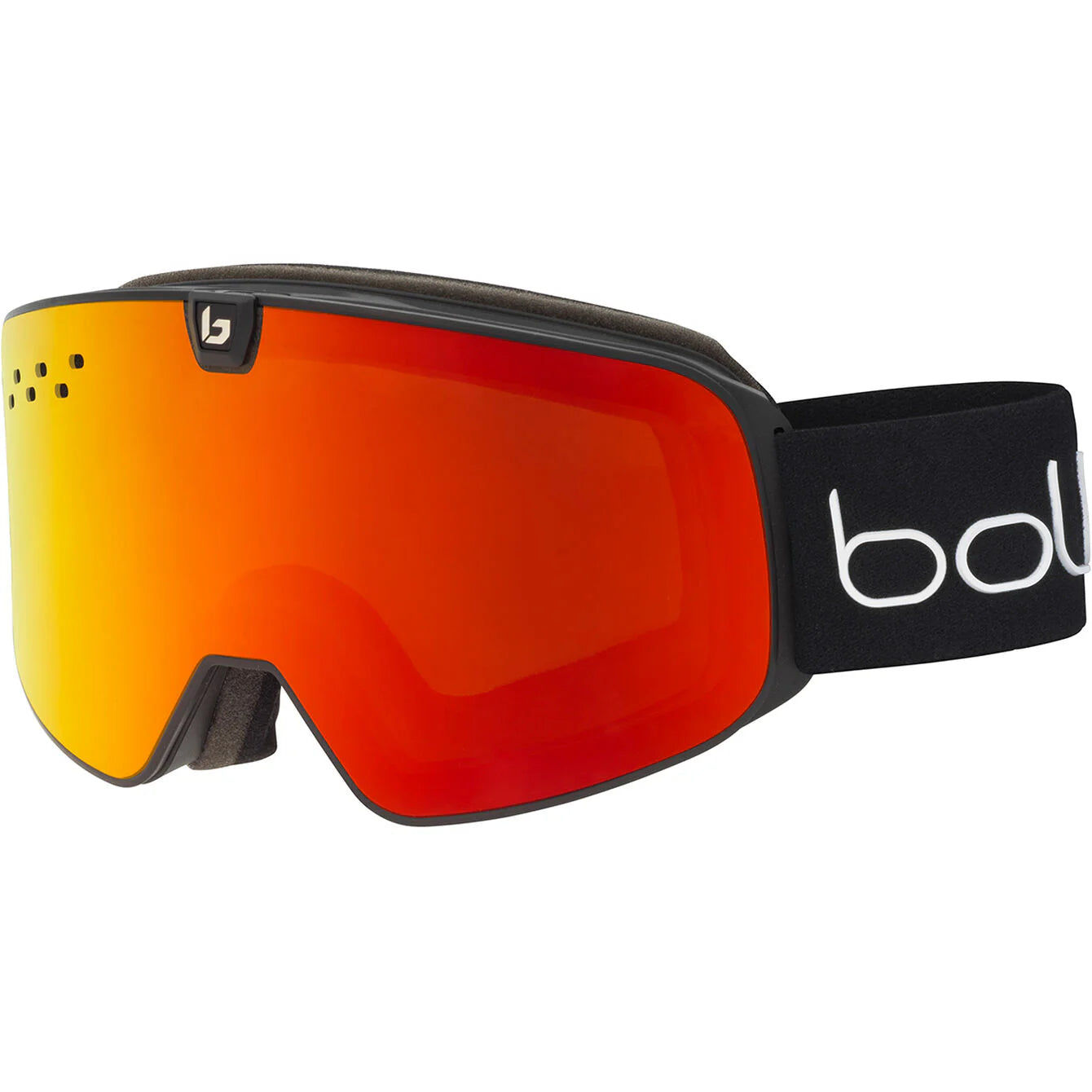 Bolle Nevada Neo Snow Goggle Black Matte_Sunrise Lens