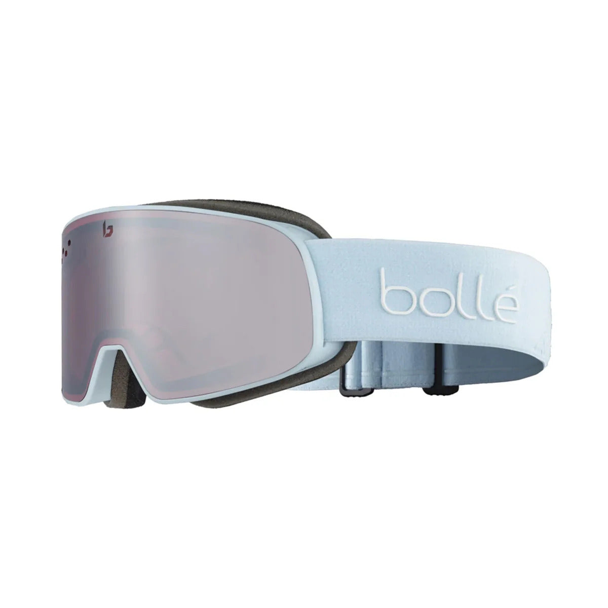 Bolle Nevada Small Powder Blue Matte_Vermillon Gun Lens