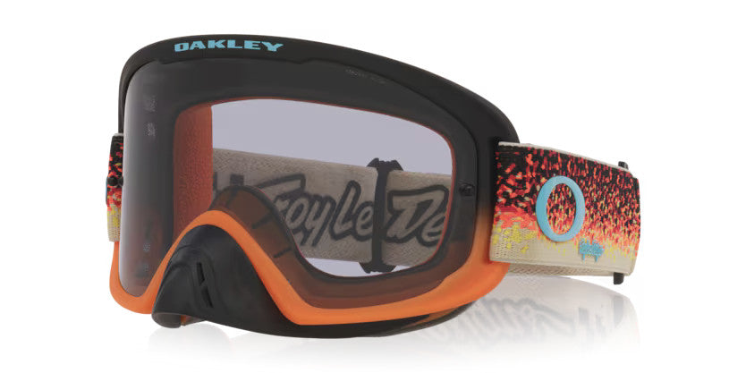 Oakley O-Frame 2.0 Pro Troy Lee Designs Black Orange_Light Grey Lens