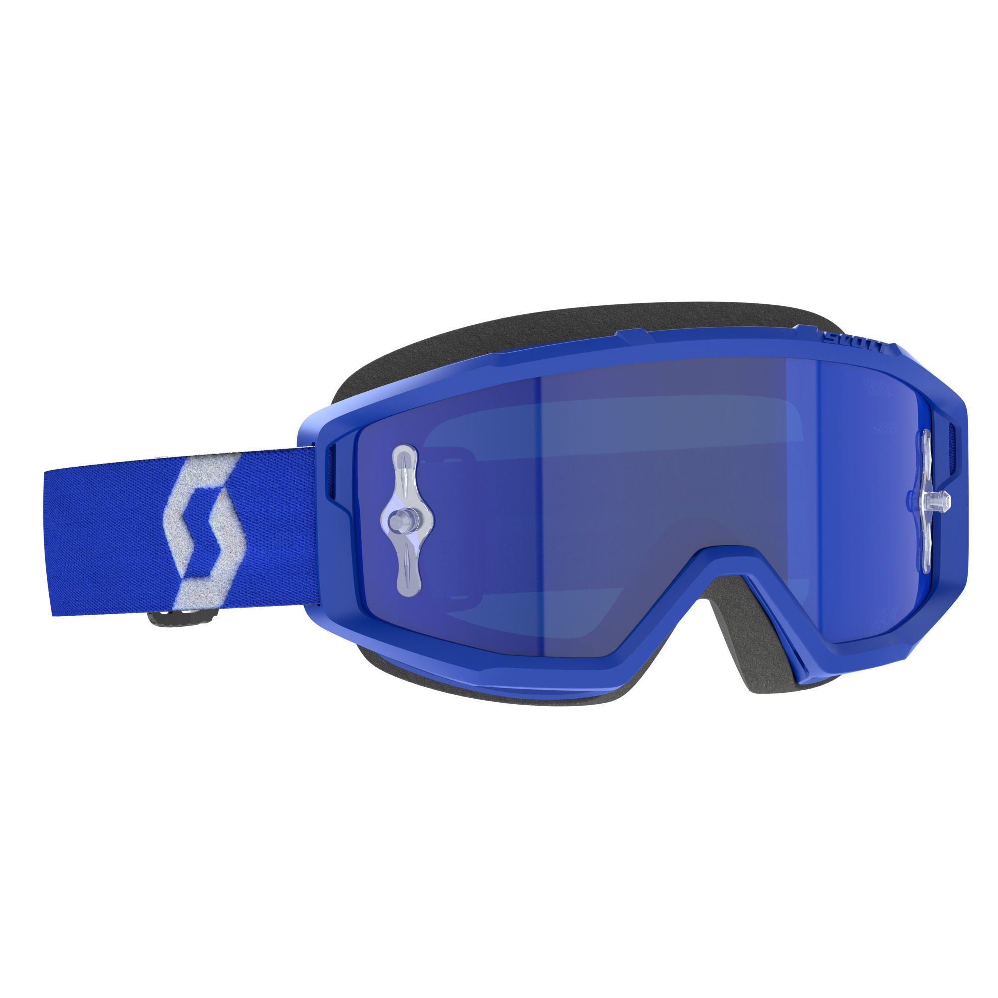 Scott Primal Blue White_Blue Chrome Lens