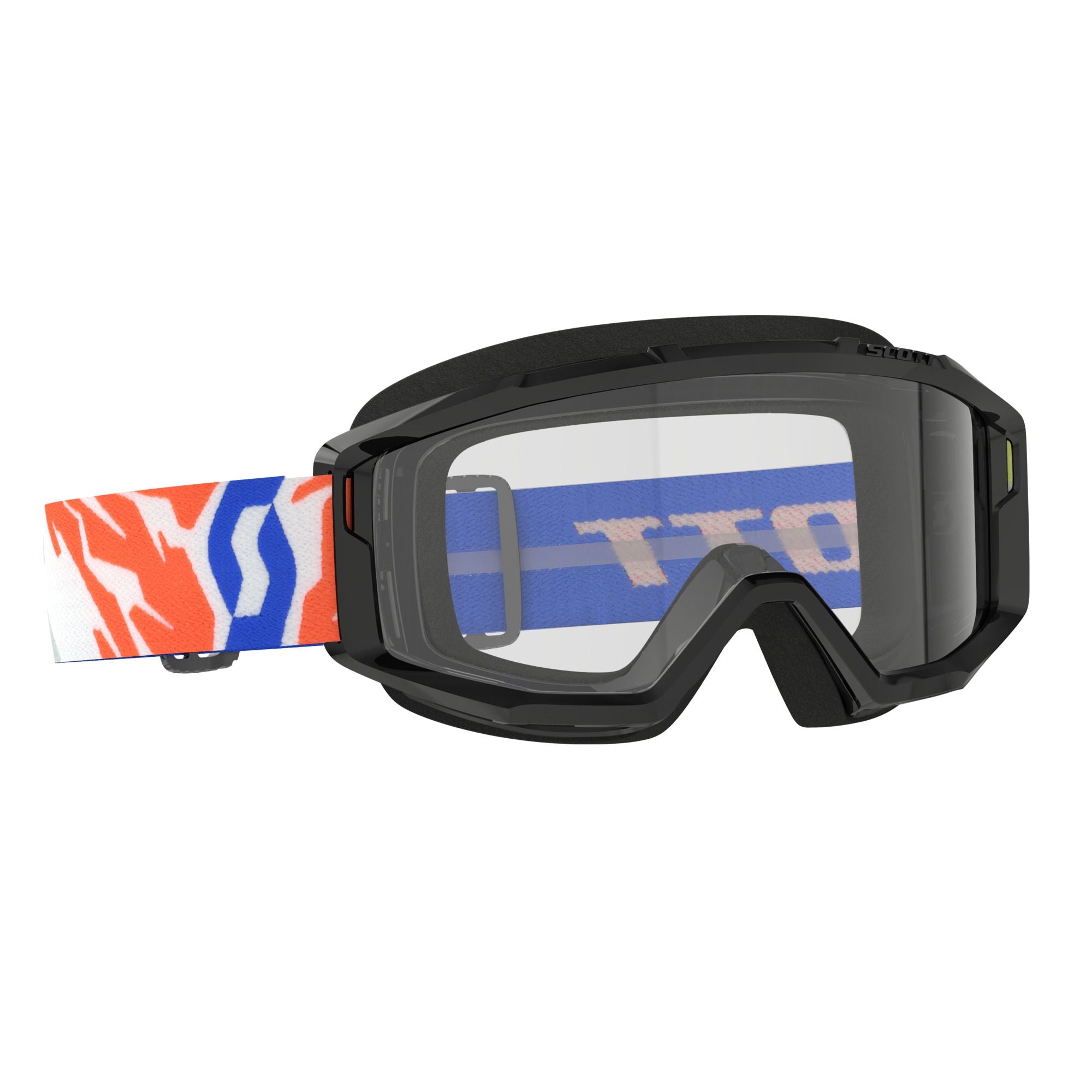 Scott Primal Youth Black_Clear Lens