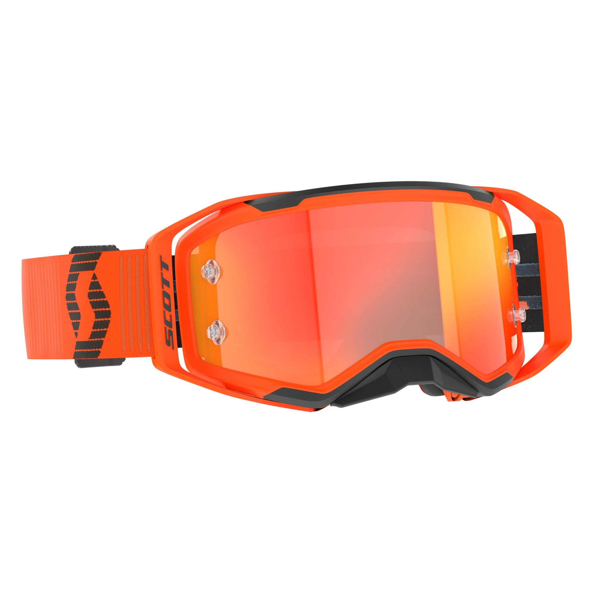 Scott Prospect 2.0 Orange Black_Orange Chrome Lens