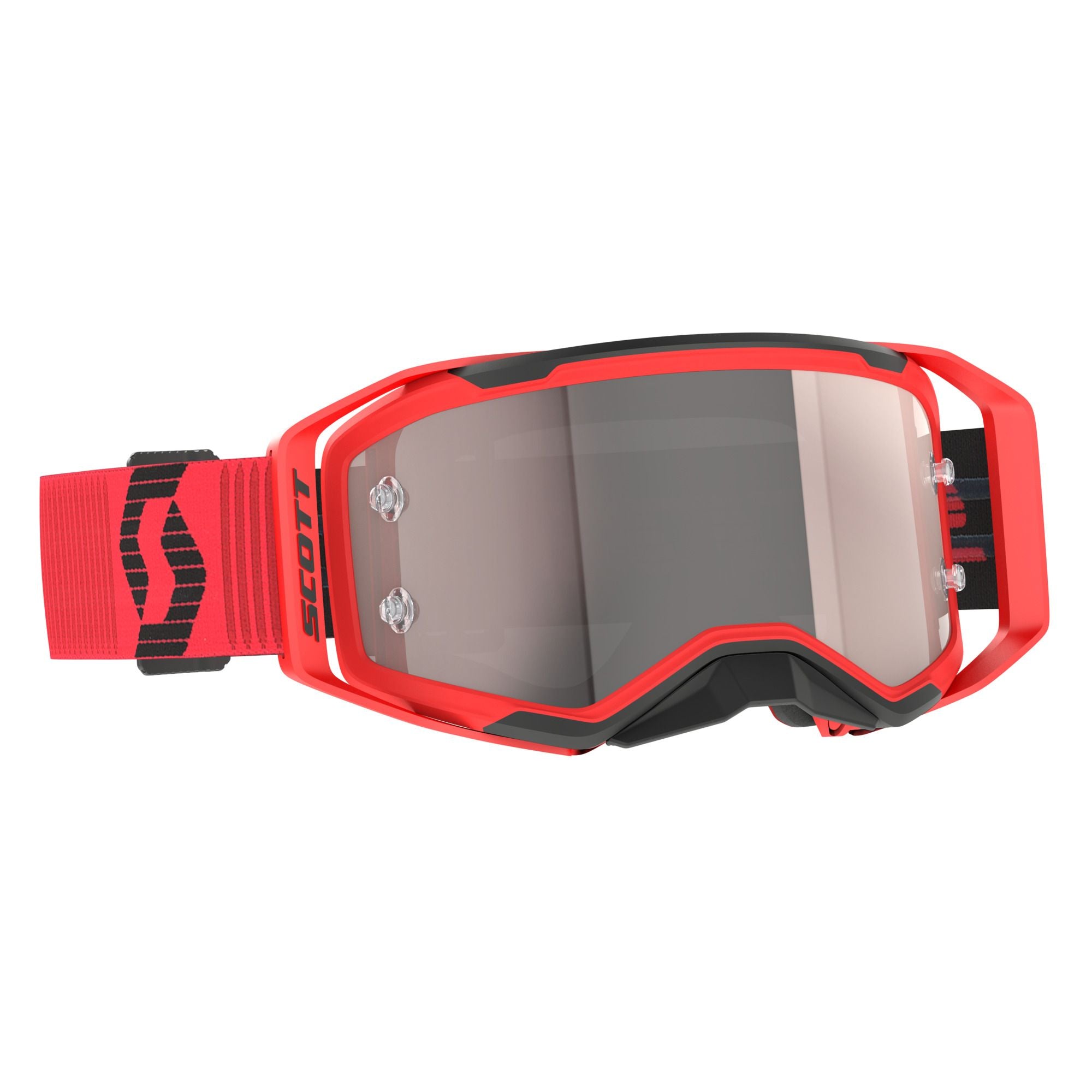 Scott Prospect 2.0 Red Black_Silver Chrome Lens