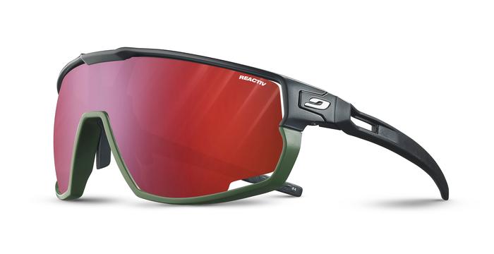 Julbo Rush Black Khaki_Reactiv 0-3 High Contrast