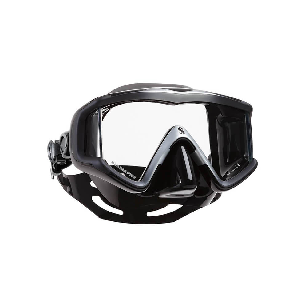 Scubapro Crystal VU Black Silver_Black Skirt