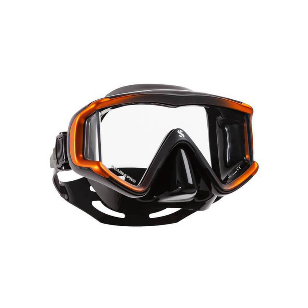 Scubapro Crystal VU Black Orange_Black Skirt