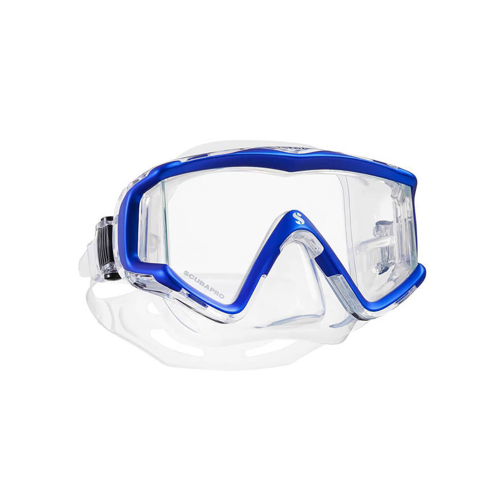 Scubapro Crystal VU Blue _Clear Skirt