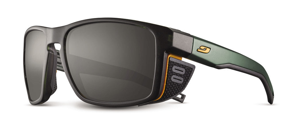 Julbo Shield Matte Translucent Dark Green Orange