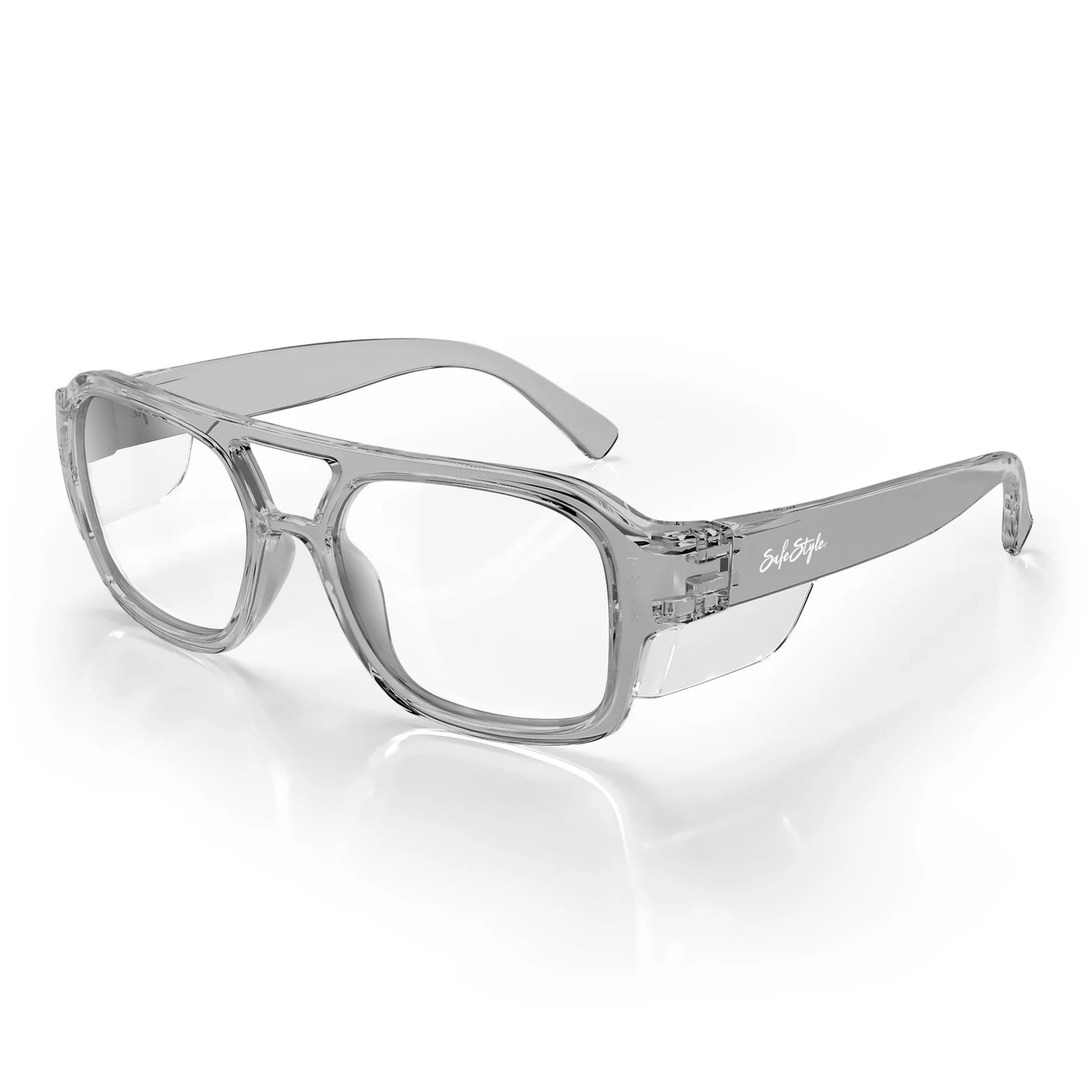 SafeStyle Skylines Graphite Clear