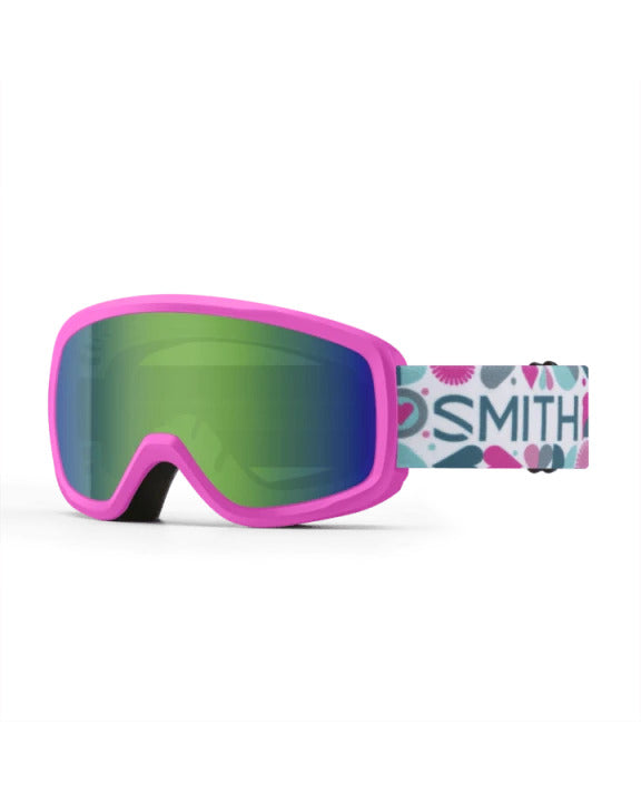Smith Snowday Vivid Pink Hearts_Green Sol-X Mirror