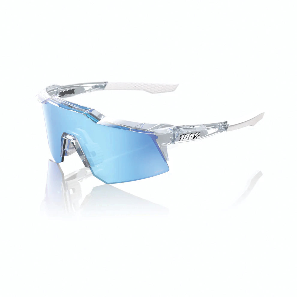 100% Speedcraft XS Polished Translucent Clear_Hiper Blue