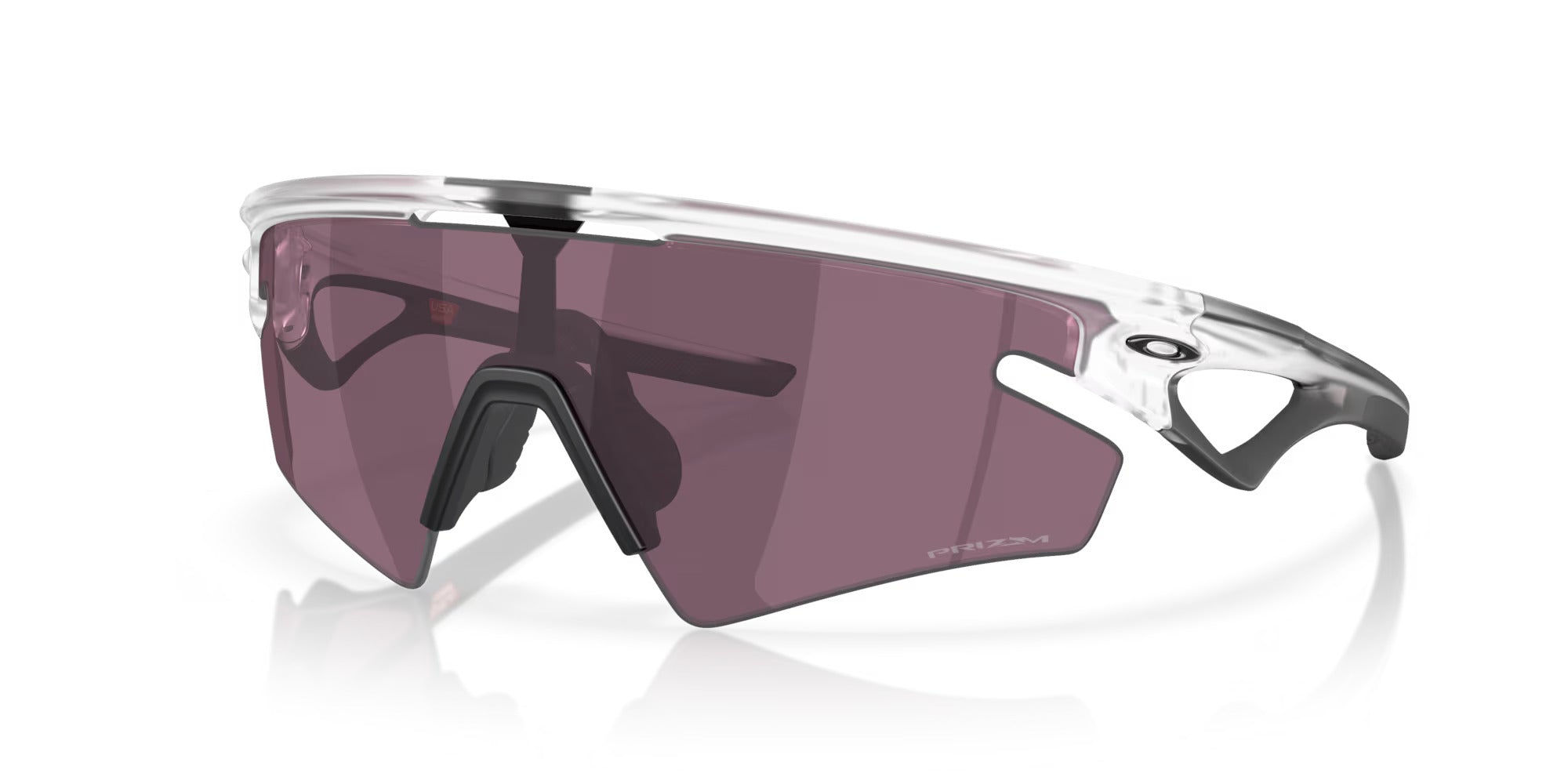 Oakley Sphaera Slash Matte Clear_Prizm Road Black