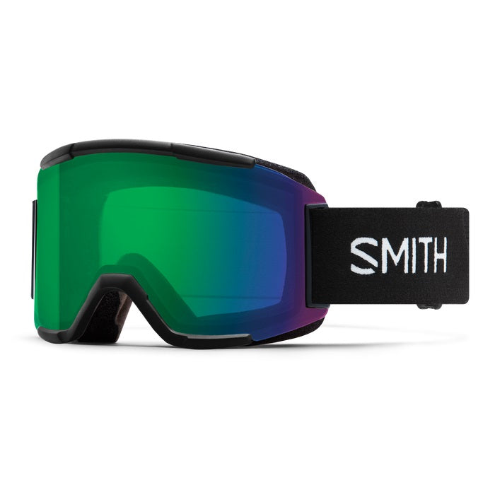 Smith Squad Black_Chromapop Everyday Green Mirror Lens