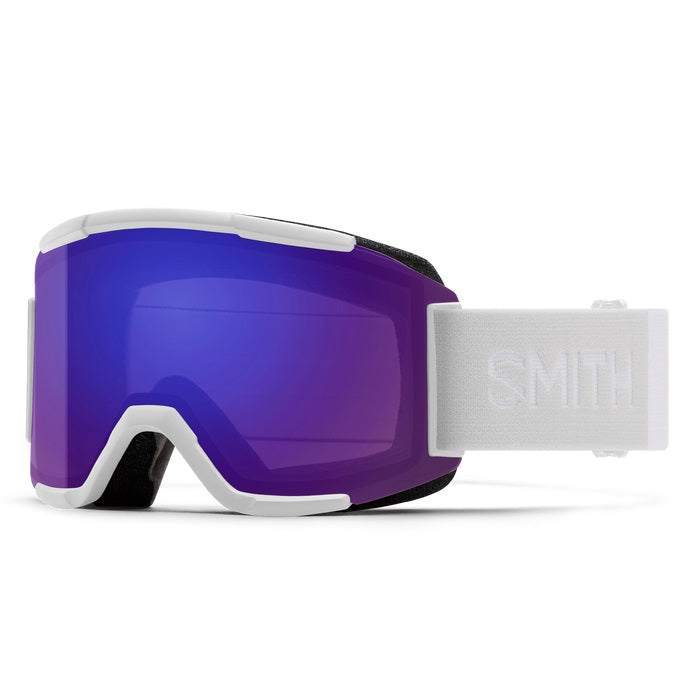 Smith Squad White Vapor_Chromapop Everyday Violet Mirror Lens