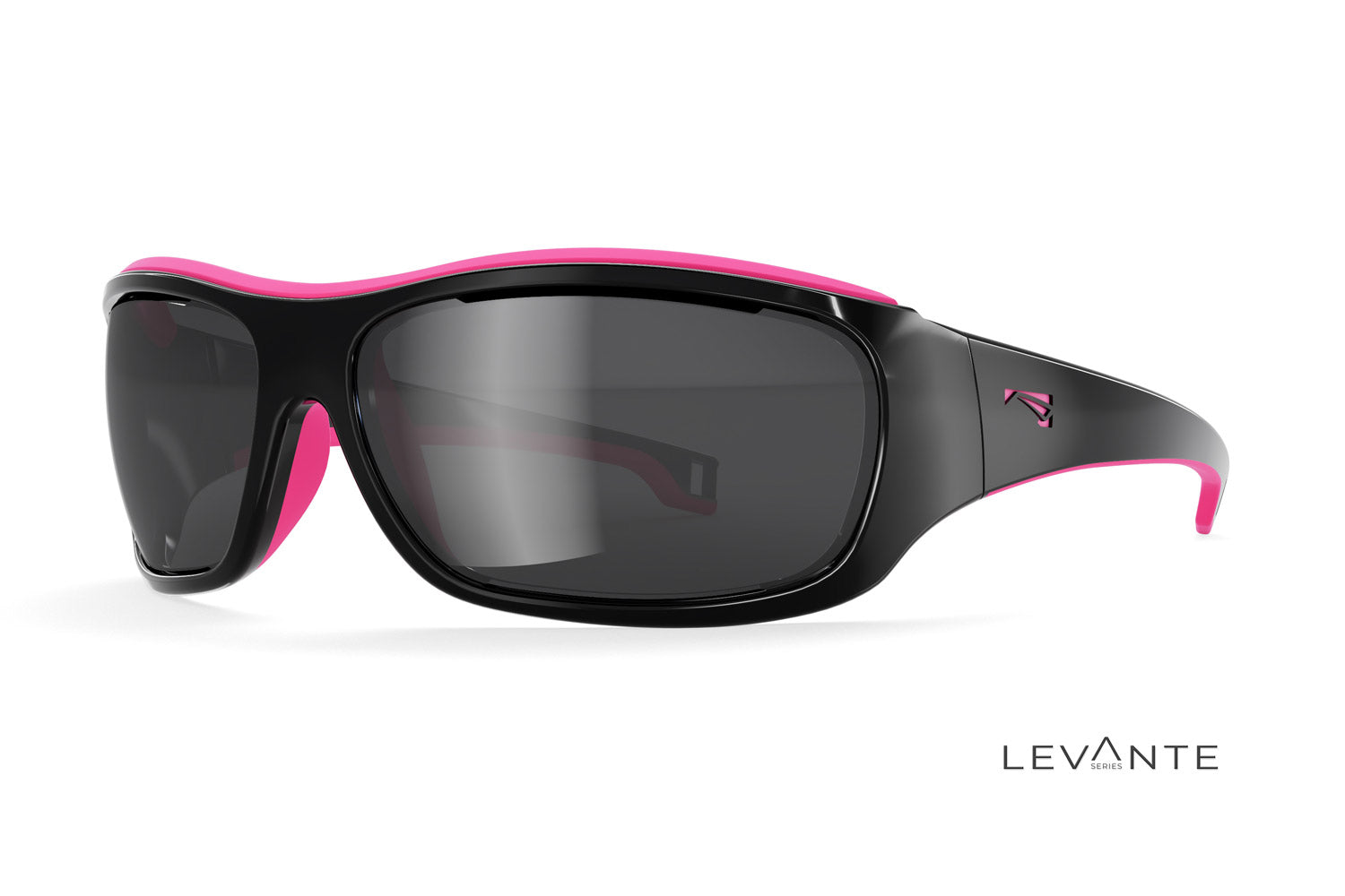 LiP Tide Gloss Black Pink Rubber_Polarised Smoke Chroma Lens