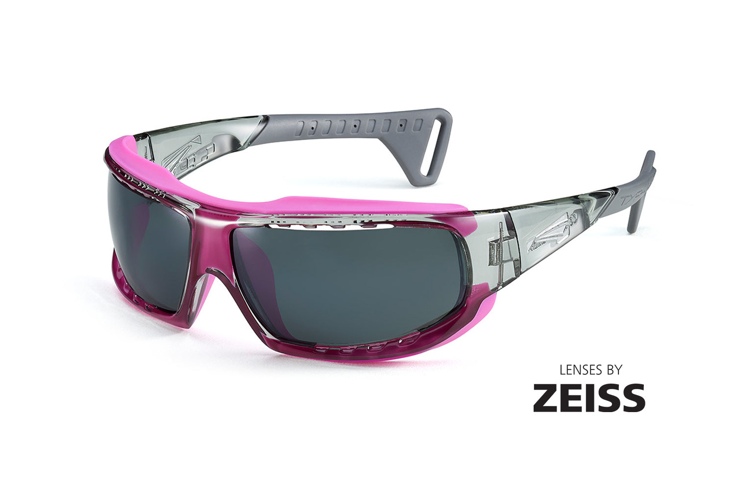 Lip Typhoon Gray Transparent Pink_Polarised Smoke Lens