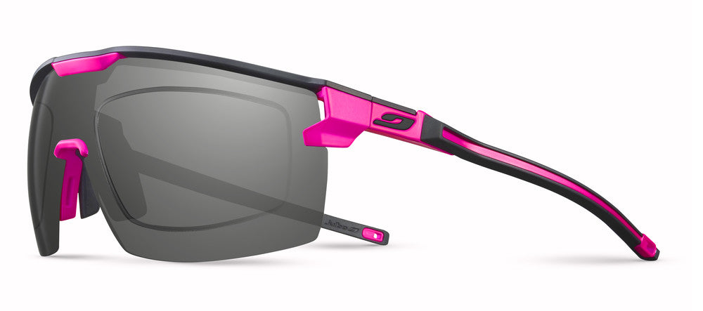 Julbo Ultimate Black Fluro Pink