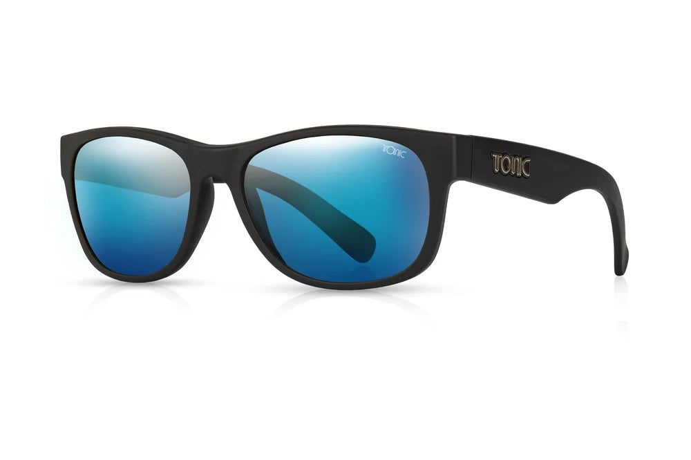 Tonic Wave Matte Black_Copper Base Blue Mirror