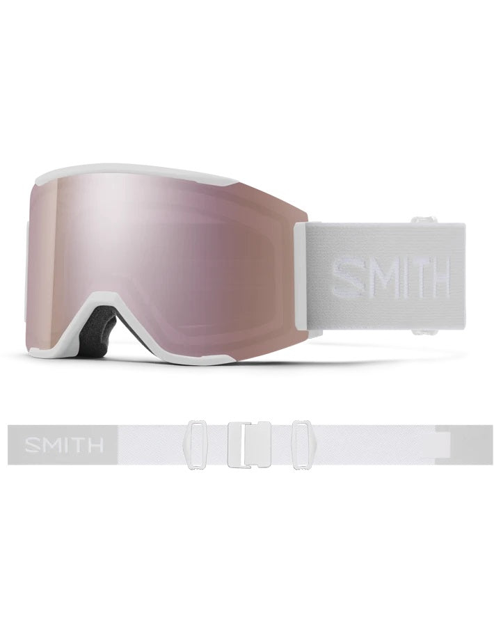 Smith Squad Mag White Vapor_Chromapop Everyday Rose Gold Mirror