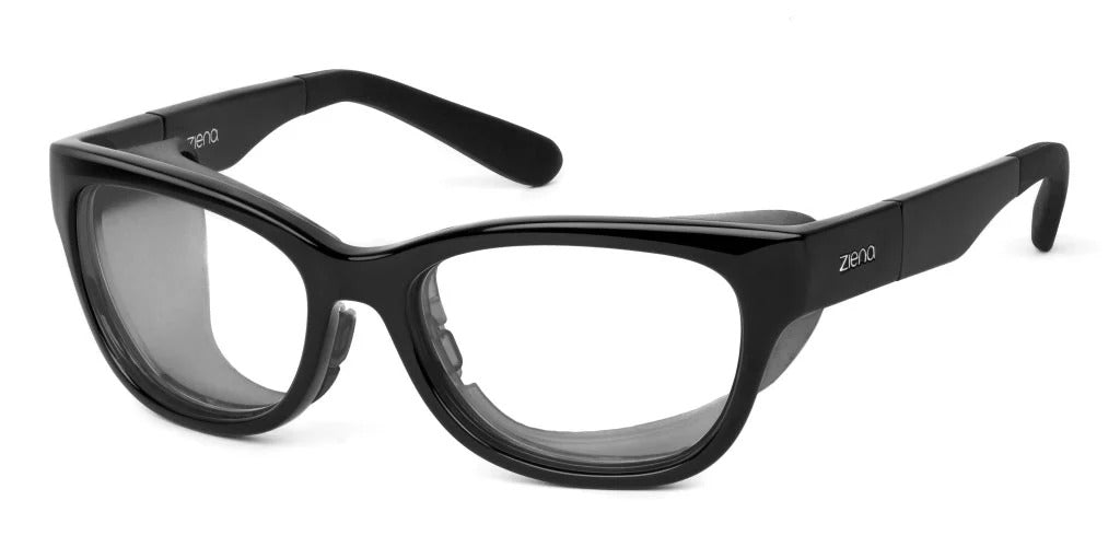 7 Eye Ziena Marina Gloss Black_Clear Lens_Black Eyecup