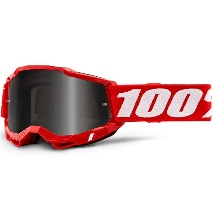 100% Accuri 2 Red Sand Goggle_Smoke Lens