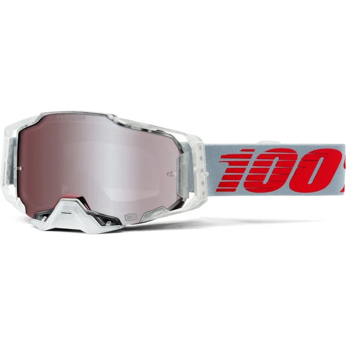 100& Armega MX Goggle Xray_Hiper Silver Mirror Lens