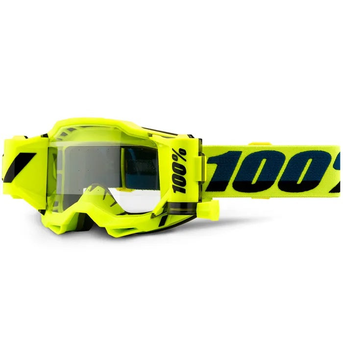 100% Accuri 2 Forecast MX Goggle_Yellow Clear Lens