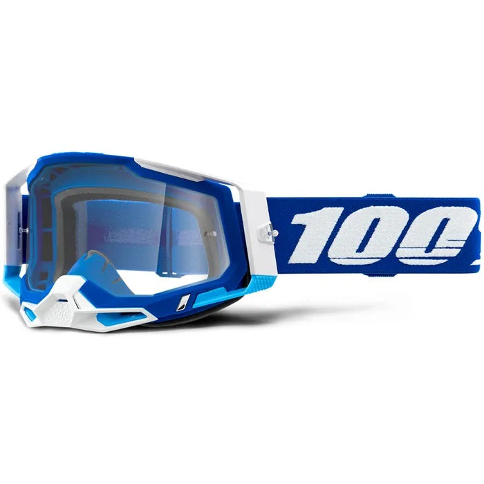 100% Racecraft 2 Blue_Clear Lens