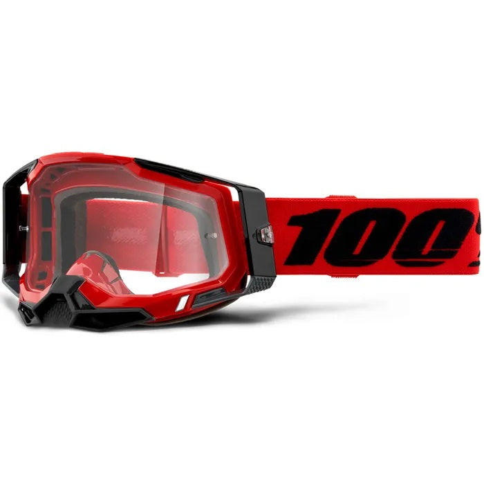 100% Racecraft 2 Red_Clear Lens
