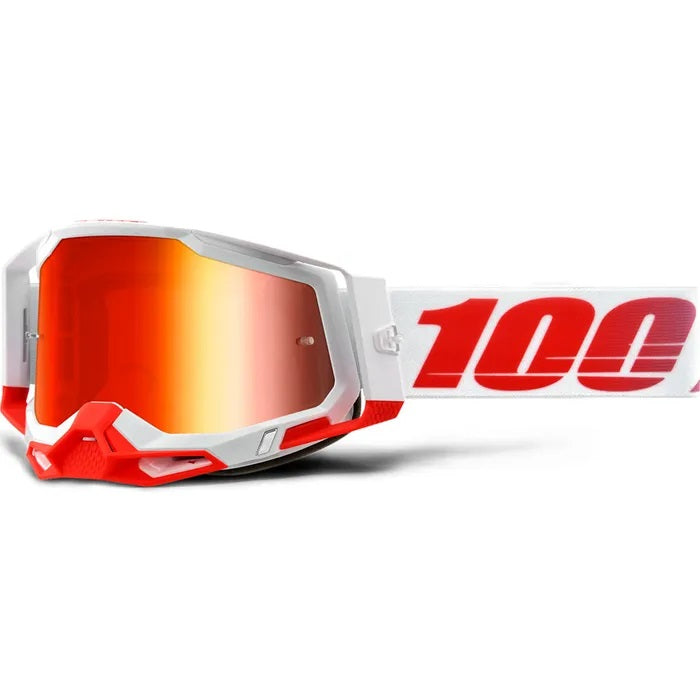 100% Racecraft 2 St-Kith_Red Mirror Lens