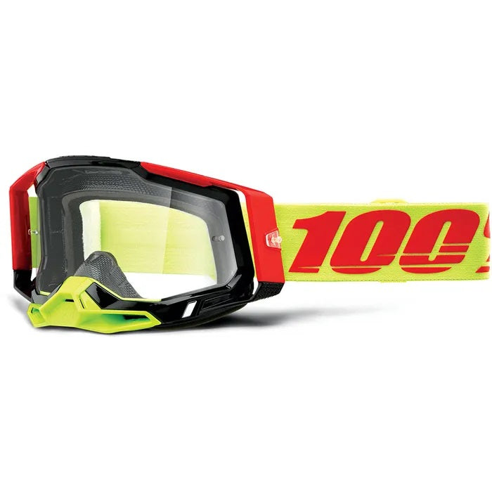 100% Racecraft 2 MX Goggle Wiz_Clear Lens