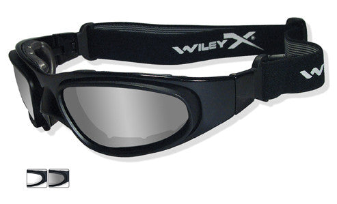 Wiley X SG-1 Matte Black_2 Lens_Grey & Clear