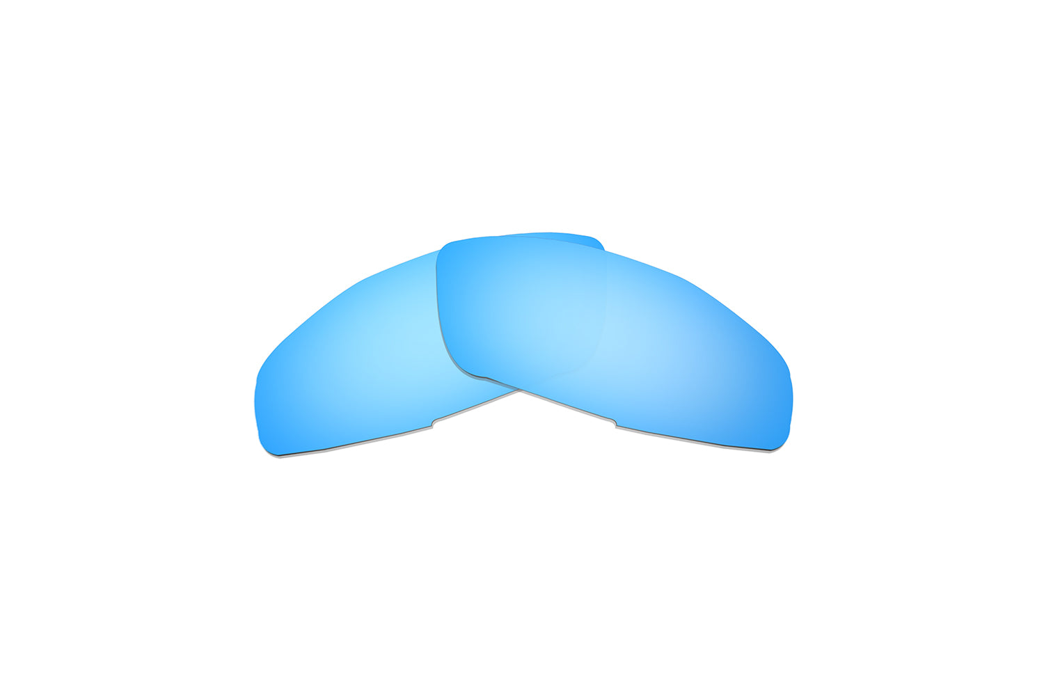 Lip Watershades Surge Polarised Smoke Blue Mirror with Anti-Fog Replacement Lenses