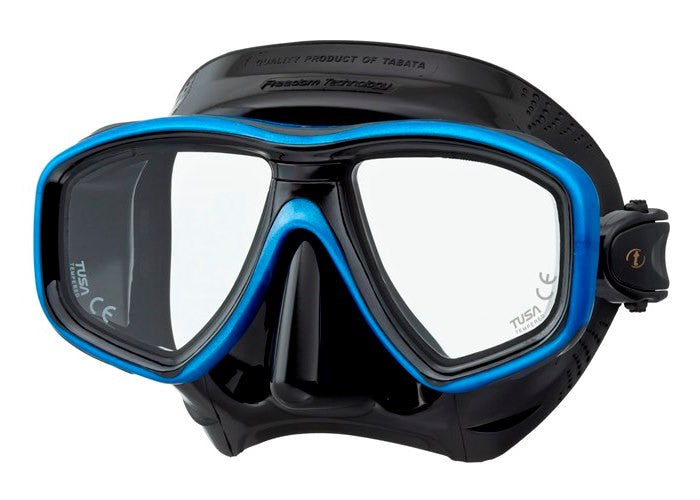 Tusa Freedom Ceos M-212 Dive Mask Black/Blue Frame_Black Skirt