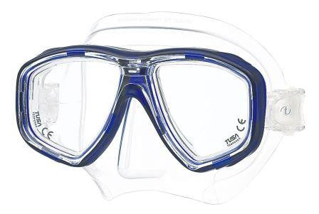Tusa Freedom Ceos M-212 Dive Mask Blue Frame_Clear Skirt