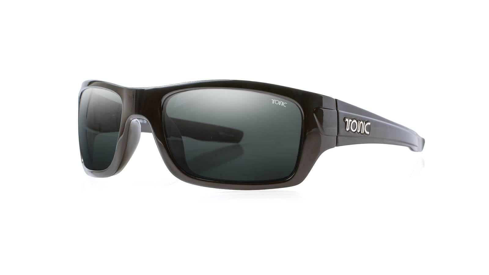 Tonic Trakker Shiny Black_Grey Glass Lens